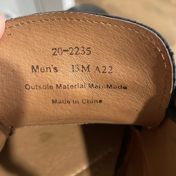 Johnston Murphy Conrad Leather Plain Toe Oxford Dress Shoe Size 13 Black - Picture 9 of 10